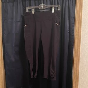 Women’s 90 degree by reflex capri leggings black size medium